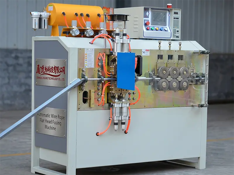 Automatisk vajersmältmaskin med platt huvud – WPM-60SF för precisionsarbete
