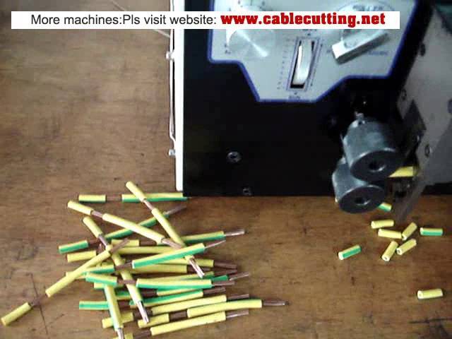WPM-09JE2 – Automatisk avskalnings- och kapmaskin för 10 mm² 7-kärnig kabel