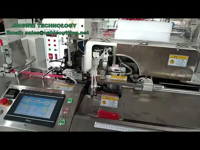 DZ05 Automatisk kabelavskalnings- och crimpmaskin för AWG #32–16 – 5 trådar samtidigt, 110V/220V