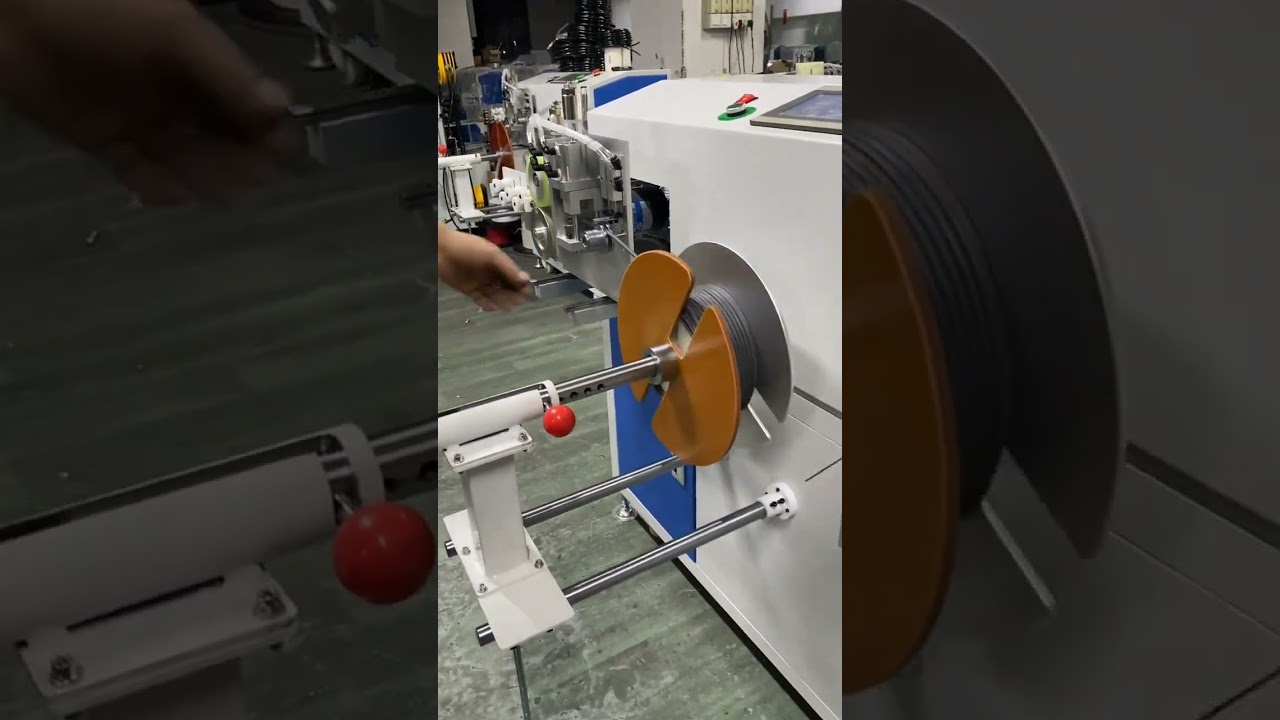 Effektiv golvstående automatisk maskin för mätning, kapning, lindning och bindning av tråd (1–16 mm)