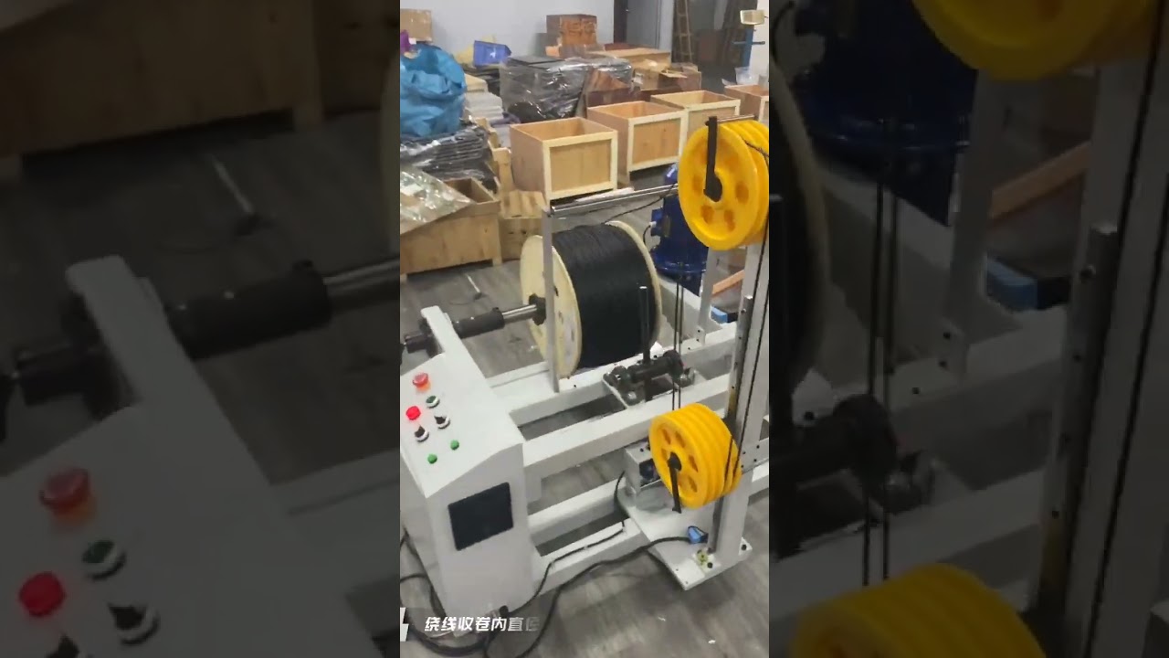 Automatisk mätarräkning, sortering, kapning, trådlindning & spolemaskin – effektiv och praktisk