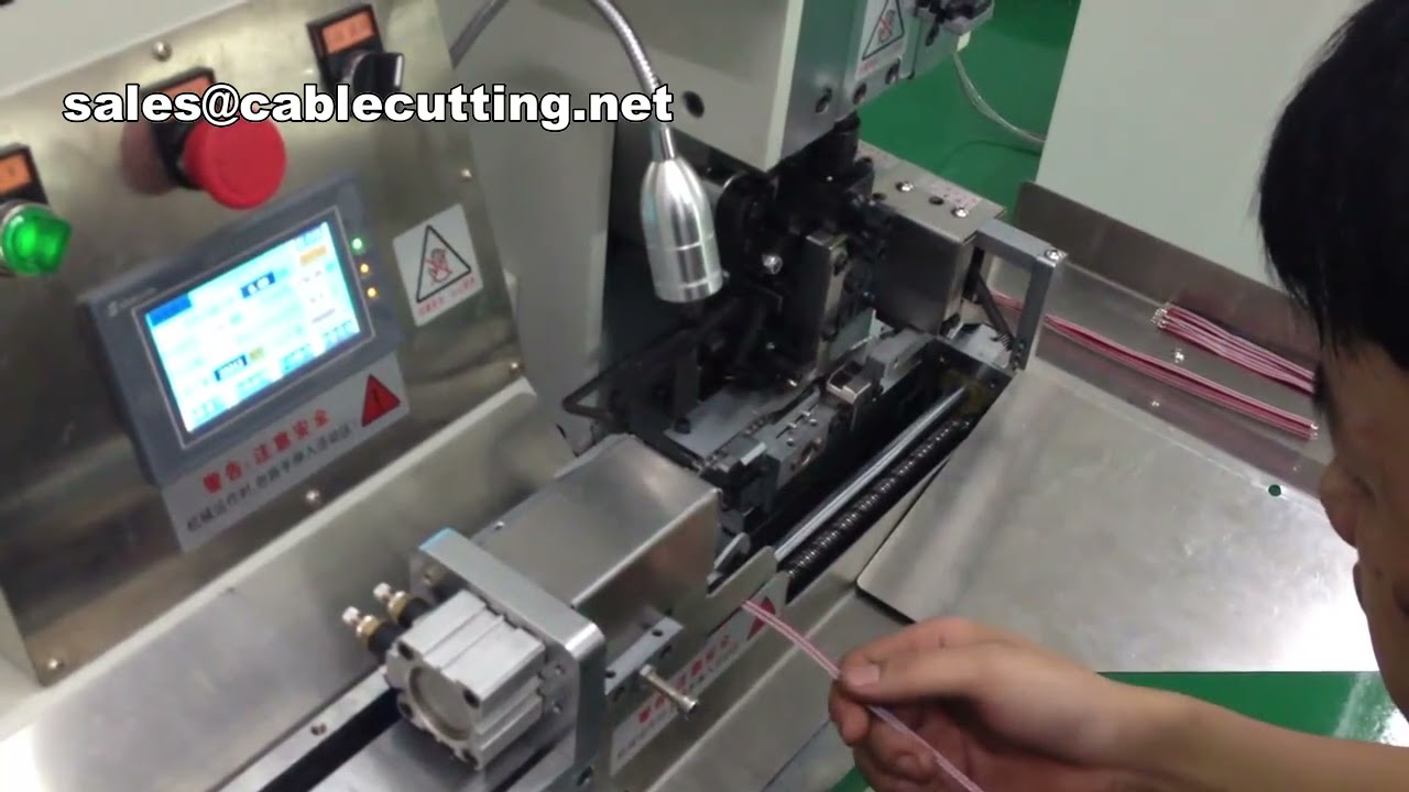 Automatisk kabelpressmaskin – tar bort mellanisolering | Changzhou Hechang
