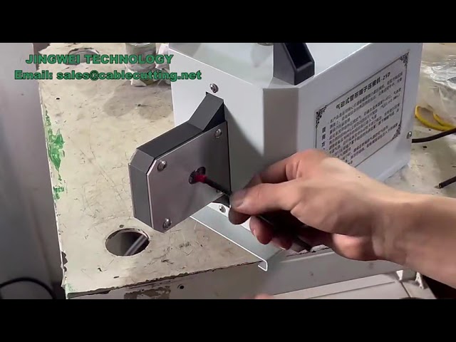 Effektiv 25D Pneumatisk Kallpress för Terminalkrympning