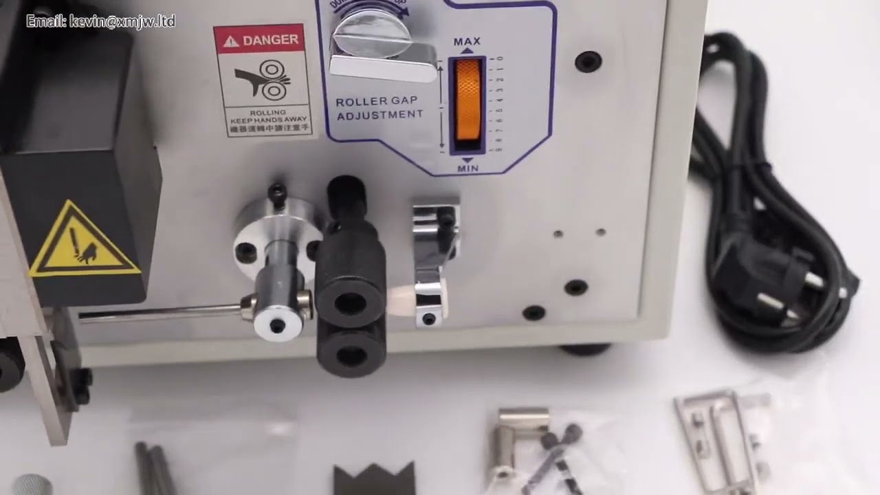 Automatisk avisolerings- och kapmaskin SWT-508SD för kablar 0–1,4–5 mm² – pekskärm, justerbar
