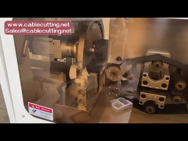Versatilt rörkapningsmaskin med servomotor, 1–55 mm ytterdiameter, banddriven skärmaskin