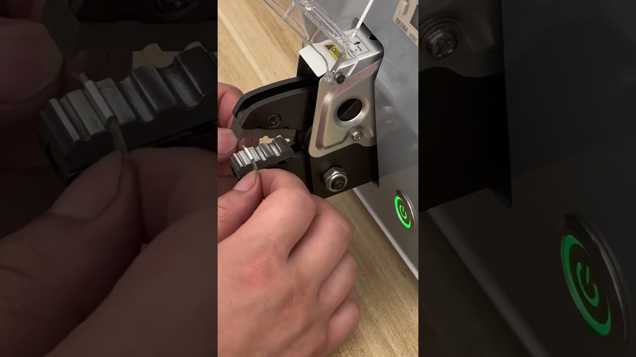 20EC Automatisk elektrisk terminalkrympmaskin för kabelskor upp till 10 mm² | #fabrik #maskin