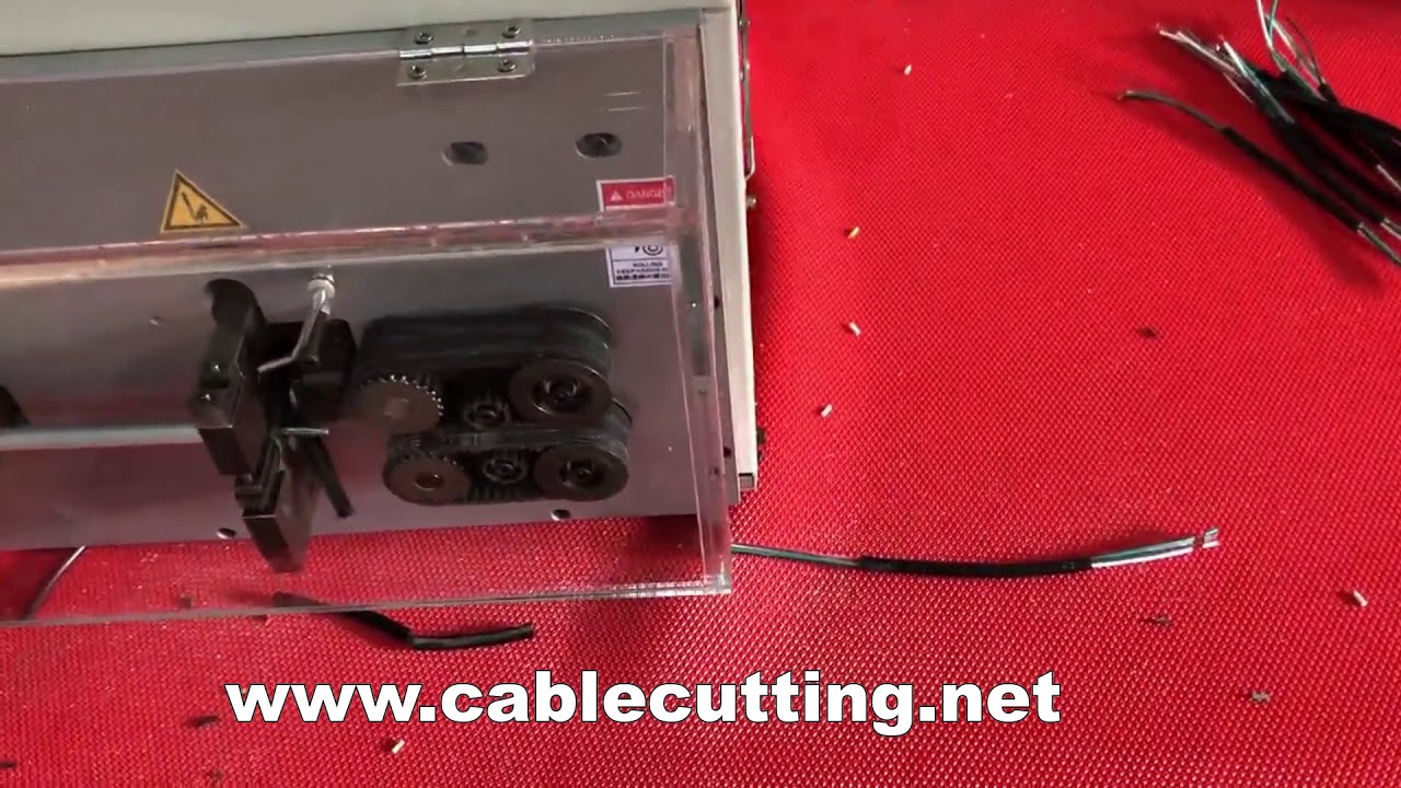 Effektiv avisolerings- och skärmaskin för kablar | www.cablecutting.net