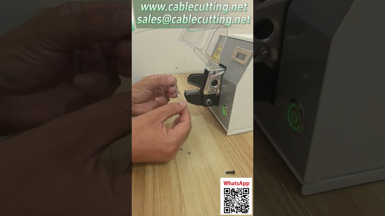 Automatisk terminalpressmaskin – pressning av kabelskor och fiskelinehakar med hög precision