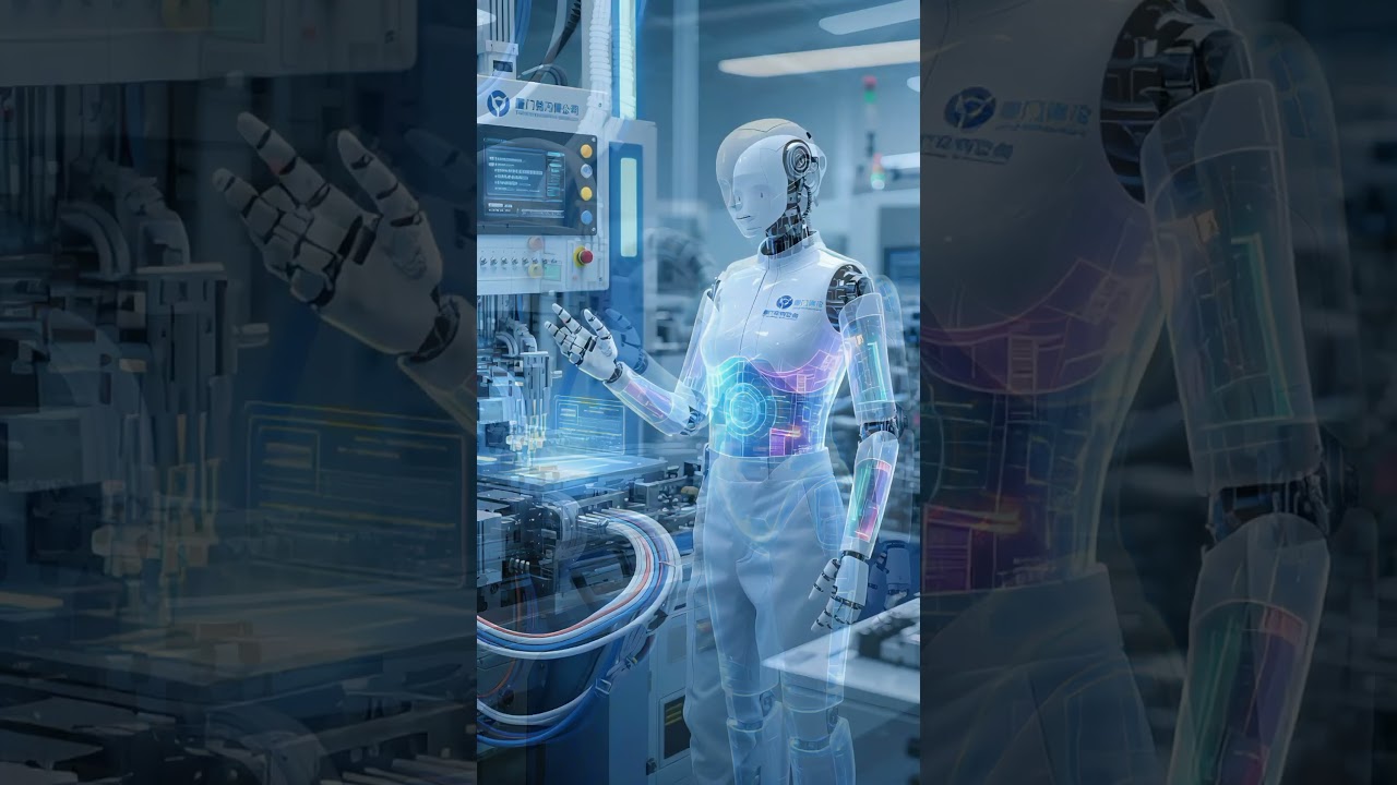 Robotar ersätter mänsklig arbetskraft – framtidens automatiska kabelhantering #maskin #kabel
