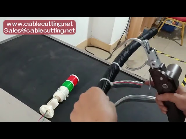 Automatisk buntbandsmaskin för nylonkabelband från rulle (200 mm)