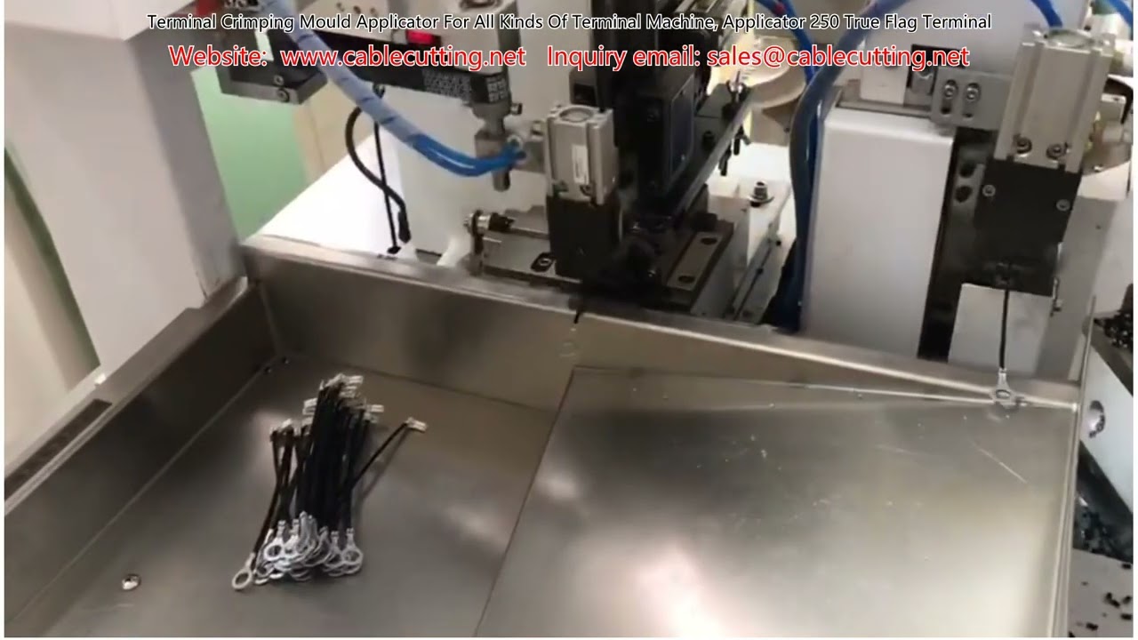 Kraftfull applicator för terminalkrimpmallar – passar alla terminalmaskiner (Applicator 250 True Flag)
