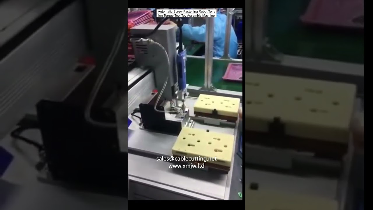 Automatisk skruvmonteringsrobot med momentstyrning – för exakt och snabb produktion