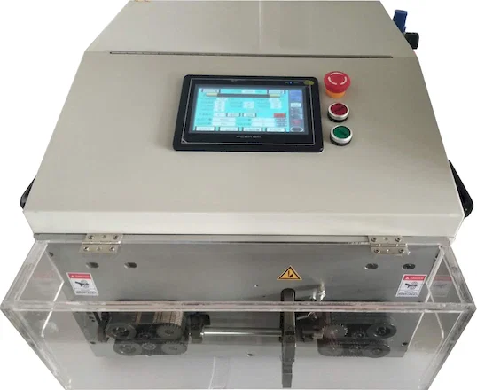 Dubbel Round Sheath Kabelskalare Cutter WPM-YHT2 - Automatisk trådavisoleringsmaskin