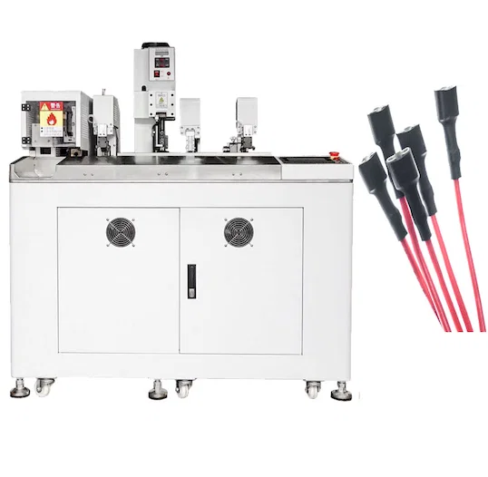 Heat Shrink Rör Insert Twist Tin Crimp Maskin - Automatisk trådpressmaskin
