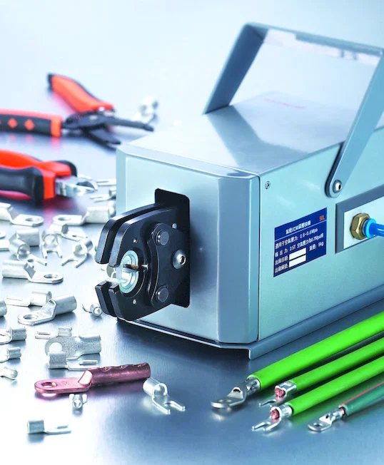 Pneumatisk Terminalpressning Maskin WPM-50L - Halvautomatisk pressmaskin