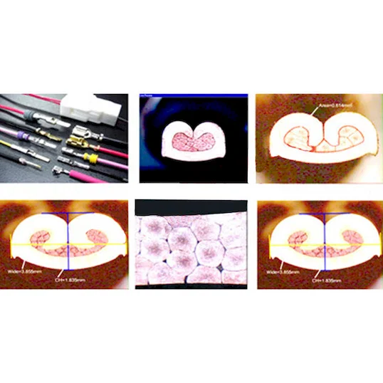 Bärbar Crimp Cross-Section Analyzer WPM-SES Thumb